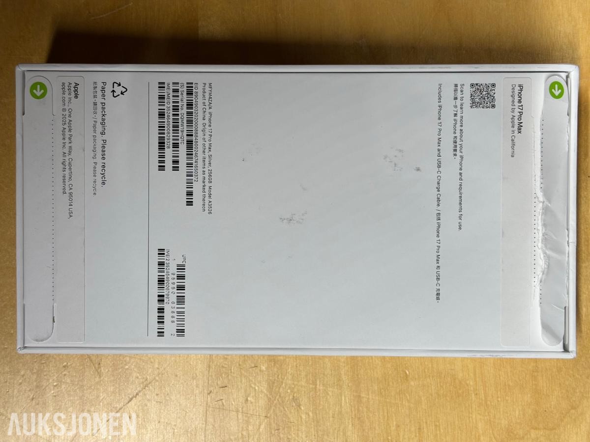 Apple Iphone 17 Pro Max